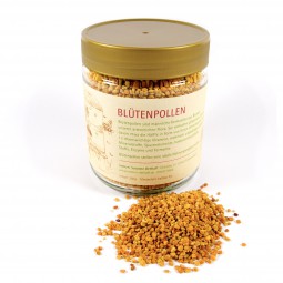 Blütenpollen im Glas